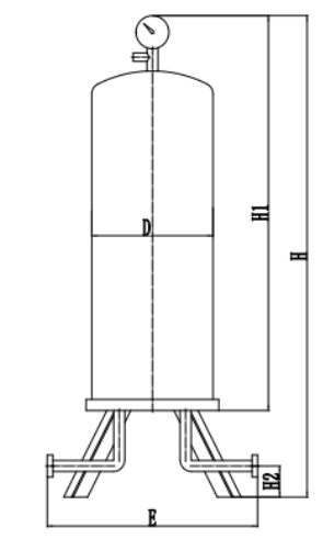 傳統(tǒng)鈦棒過濾器